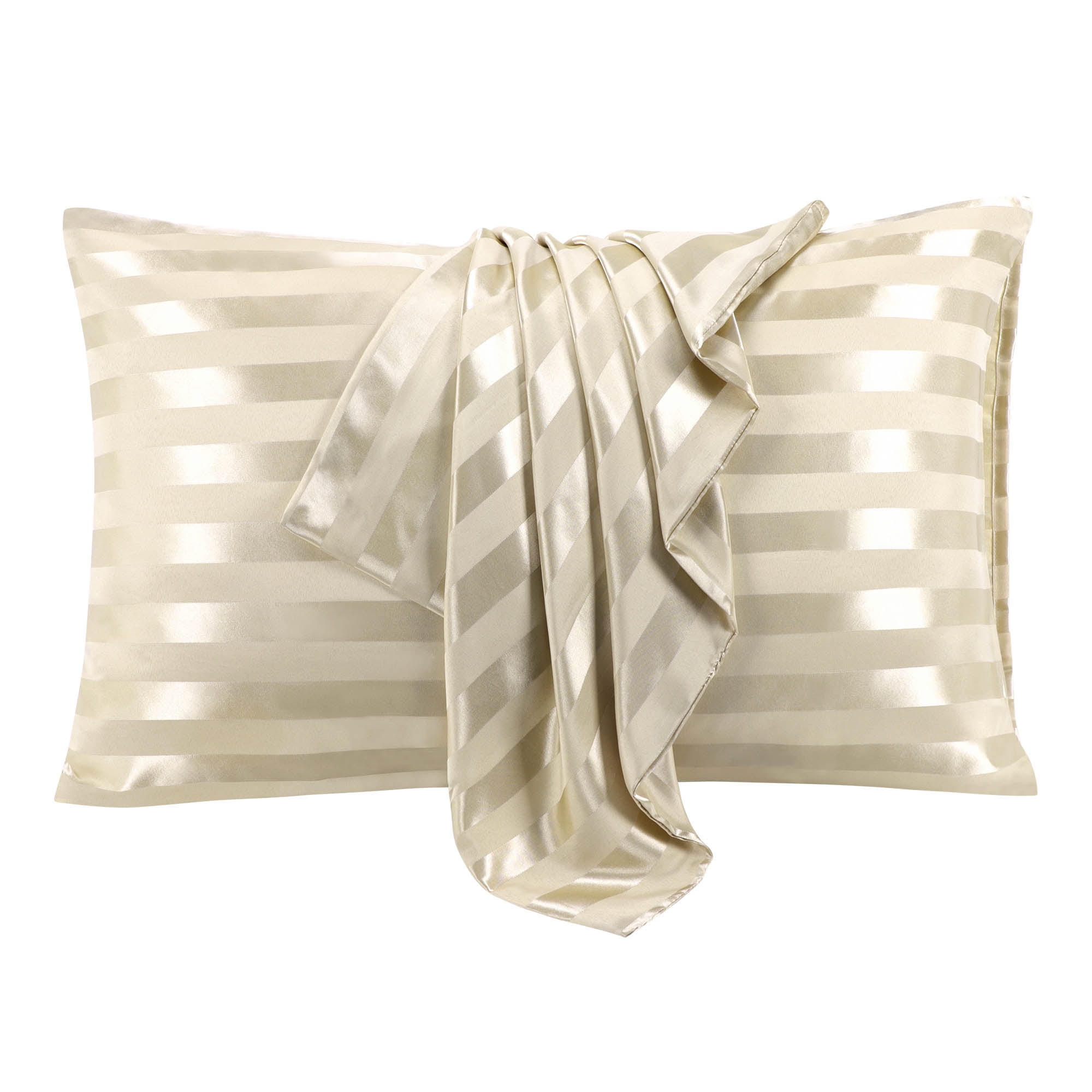 VHC Brands Bingham Star Standard Pillow Cases - Set Of 2, 21x30 Inches, Brown Cotton