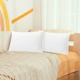 thumbnail image 1 of REGALWOVEN Soft Microfiber Pillowcases Set of 2 Pillowcases Non-Standard White 14"x20", 1 of 7