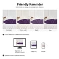 thumbnail image 1 of PiccoCasa 300 Thread Count Egyptian Contton Body Pillowcase Deep Purple Body(20"x60"), 1 of 4