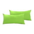 thumbnail image 1 of PiccoCasa 300 Thread Count Egyptian Contton Pillowcases Pack of 2, King+(20"x40"), Green, 1 of 4