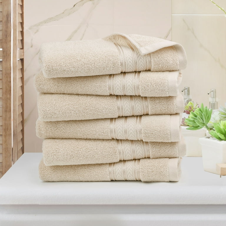 NERENZA Premium Turkish Hand Towels for Bathroom Kitchen Towels
