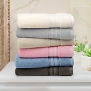 PiccoCasa 6PCS Cotton Soft Hand Towels Set for Bathroom 13" x 29" Mixed Color