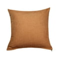thumbnail image 1 of PiccoCasa Blank Cotton Linen Throw Pillow Cover 18"x18" Decor Cushion Cover, Orange, 1 of 7
