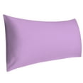thumbnail image 1 of PiccoCasa Body Pillowcase 300 Thread Count Egyptian Cotton Pillowcase Jumbo Lilac, 1 of 8