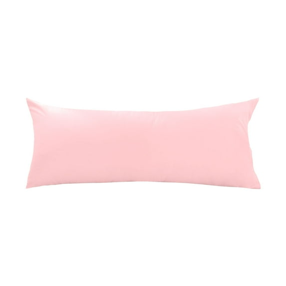 PiccoCasa Body Pillowcase 300 Thread Count Egyptian Cotton Pillowcase King Coral Pink