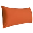 thumbnail image 1 of PiccoCasa Body Pillowcase 300 Thread Count Egyptian Cotton Pillowcase Standard Orange, 1 of 8