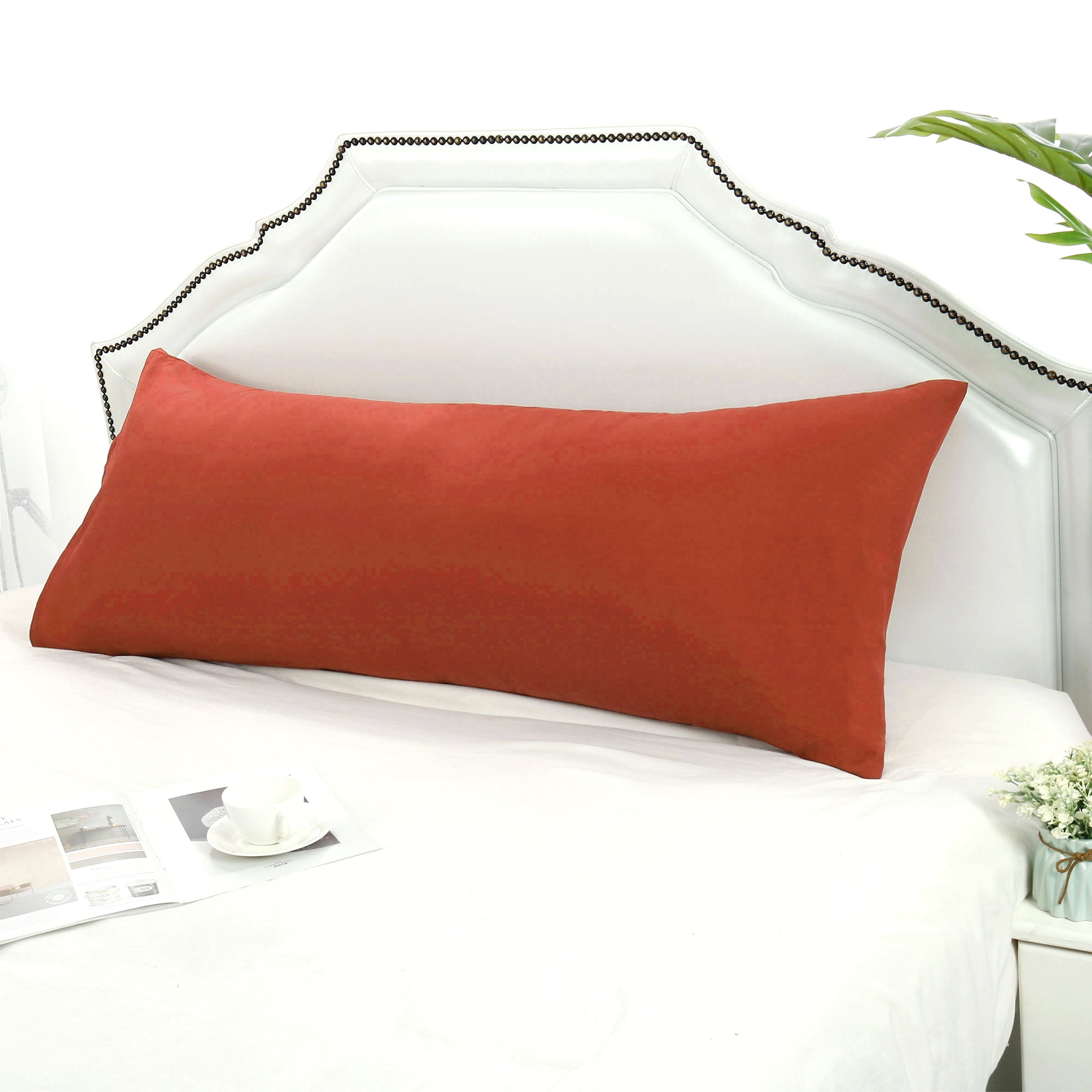 PiccoCasa Body Pillowcase Soft 1800 Series Microfiber Long Pillow Cover