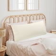 thumbnail image 1 of REGALWOVEN Body Pillowcase Soft 1800 Series Microfiber Long Pillow Cover, Khaki Queen, 1 of 7