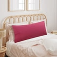 thumbnail image 1 of REGALWOVEN Body Pillowcase Soft 1800 Series Microfiber Long Pillow Cover, Wine Standard, 1 of 7