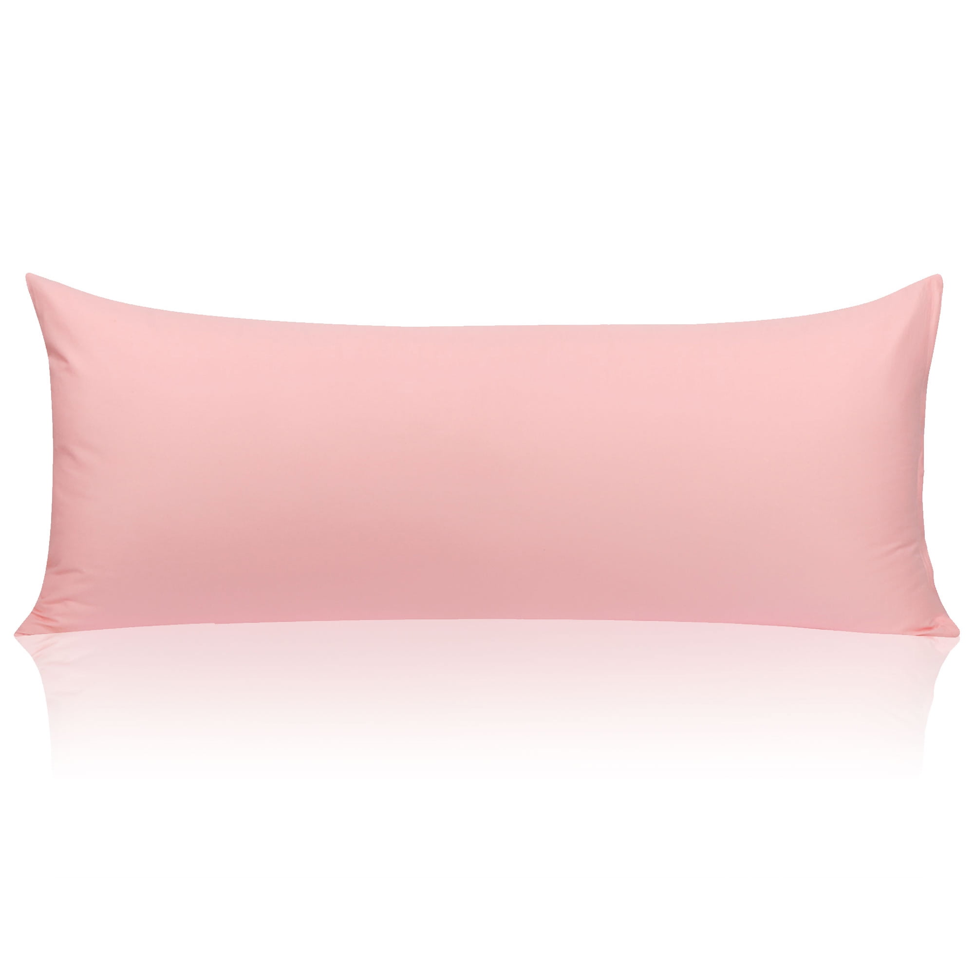 PiccoCasa Egyptian Cotton Body Pillowcase Zippered Long Pillow Cover
