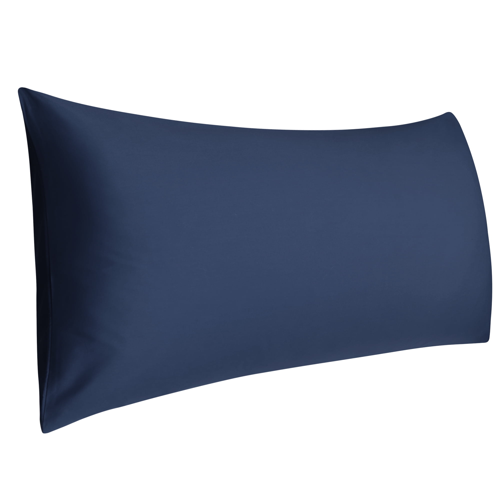 PiccoCasa Egyptian Cotton Body Pillowcase with Envelope Closure Navy