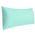 thumbnail image 1 of PiccoCasa Egyptian Cotton Pillowcases, Envelope Pillow Covers, King Cyan 1, 1 of 7