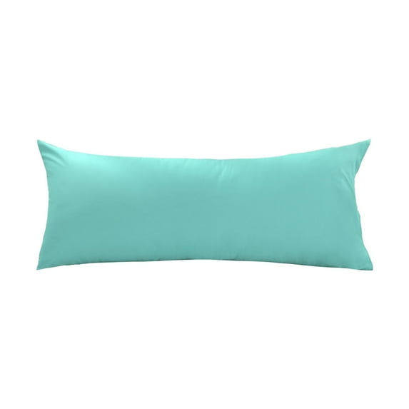 PiccoCasa Egyptian Cotton Pillowcases, Envelope Pillow Covers, Standard/Queen Cyan 1