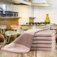 thumbnail image 1 of PiccoCasa Kitchen Dish Colth Tea Towel 6 Pack Set for Cleaning Plaid Pink, 1 of 7