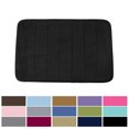 thumbnail image 1 of PiccoCasa Kitchen Rugs Soft Memory Foam Bath Mat Non Slip Kitchen Mat, Black 24" x 16", 1 of 6