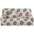 thumbnail image 1 of PiccoCasa Stretch Sofa Covers Floral Armchair Couch Slipcovers Beige Medium, 1 of 7