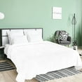 thumbnail image 1 of PiccoCasa Luxury Fleece Bed Blanket Woven Mesh White 90"x90", 1 of 8