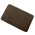 thumbnail image 1 of PiccoCasa Memory Foam Bath Rug Non-Slip Kitchen Mat, Coffee, 32"x20", 1 of 5