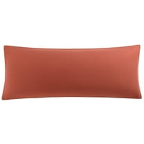 PiccoCasa Microfiber Body Pillowcase for Home Bedding Orange Body(20"x48")