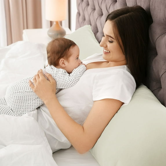 PiccoCasa Microfiber Pillowcase Zipper Closure, 1 Pack Standard Beige