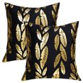thumbnail image 1 of PiccoCasa Pack of 2 Throw Pillow Covers 18"x18" Decorative Cushion Covers, 53#, 1 of 8
