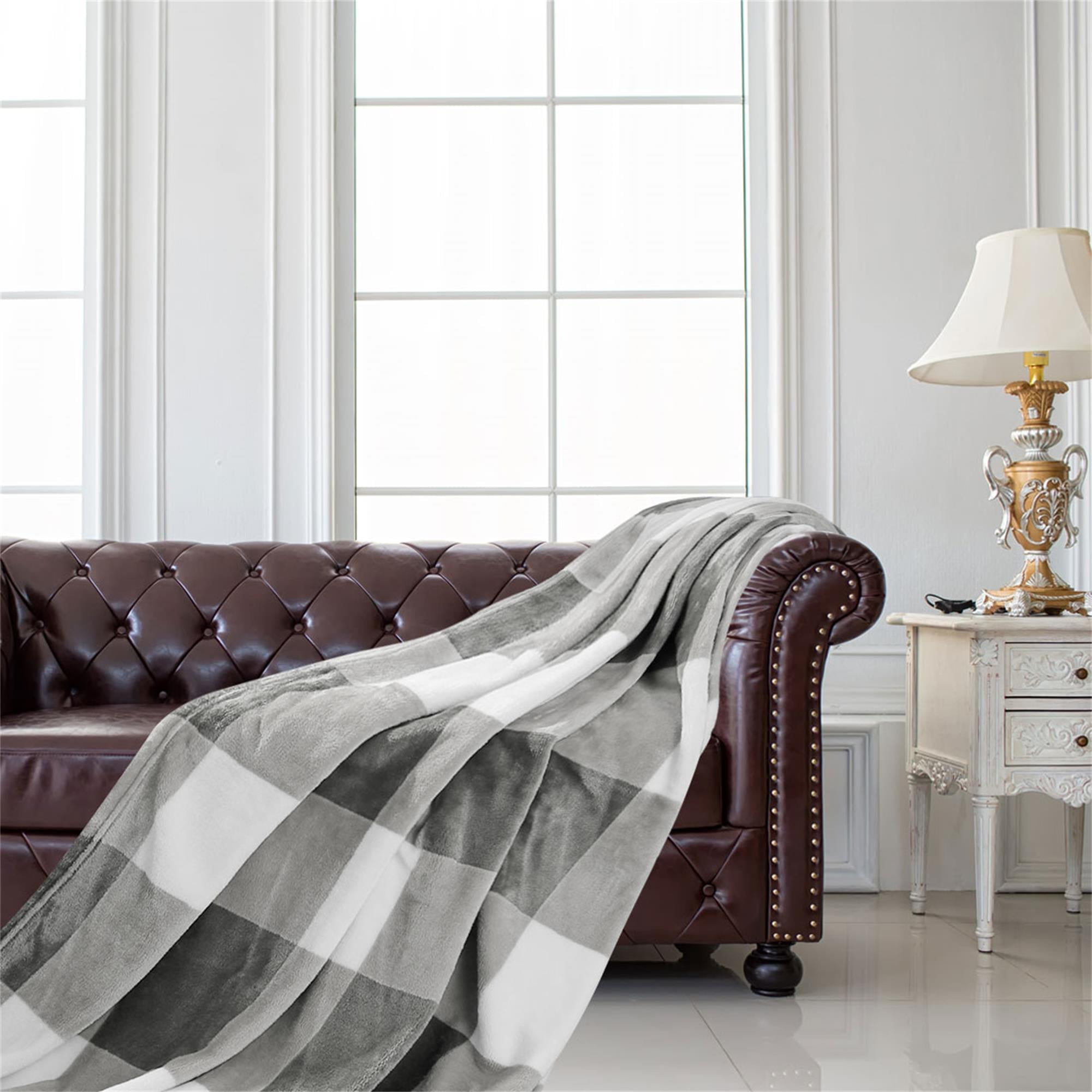 Cherry Print Throw Blanket - Soft Fleece, Lightweight, 60x80 Inch - Cute Gift For Women & Kids