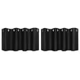 thumbnail image 1 of PiccoCasa Polyester Blackout Curtain Panel Set of 2, Black 52 x 18 Inch, 1 of 8