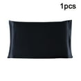 thumbnail image 1 of PiccoCasa Pure Silk Pillowcase with Zipper, Standard(20"x26"), Royal Blue, 1 Piece, 1 of 4