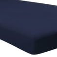 thumbnail image 1 of PiccoCasa Queen Fitted Sheet Microfiber 15 inch Pocket Soft Mattress Protector Navy Blue, 1 of 7