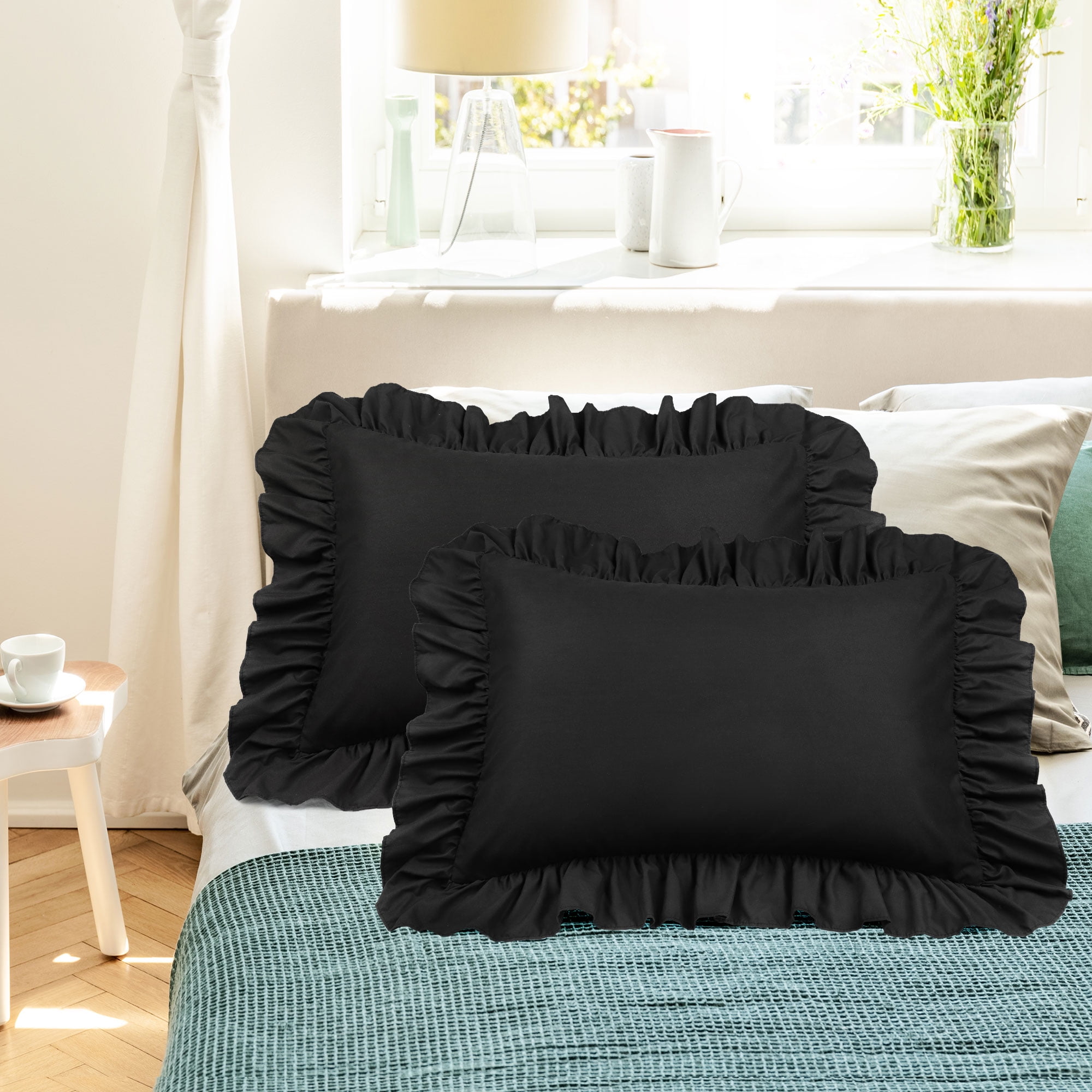 regalwoven-ruffled-pillow-shams-set-of-2-soft-breathable-pillow-covers