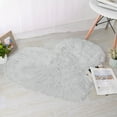 thumbnail image 1 of PiccoCasa Shaggy Area Rugs Fluffy Rug for Home, Light Gray 2.3ftx3ft, 1 of 8