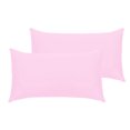 thumbnail image 1 of PiccoCasa Silky-Soft Egyptian Cotton Pillow Covers, Queen, Pink,2 PCS, 1 of 4