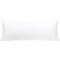 thumbnail image 1 of REGALWOVEN Soft Cotton Body Pillow Cover Zipper Closure, Standard White, 1 of 6