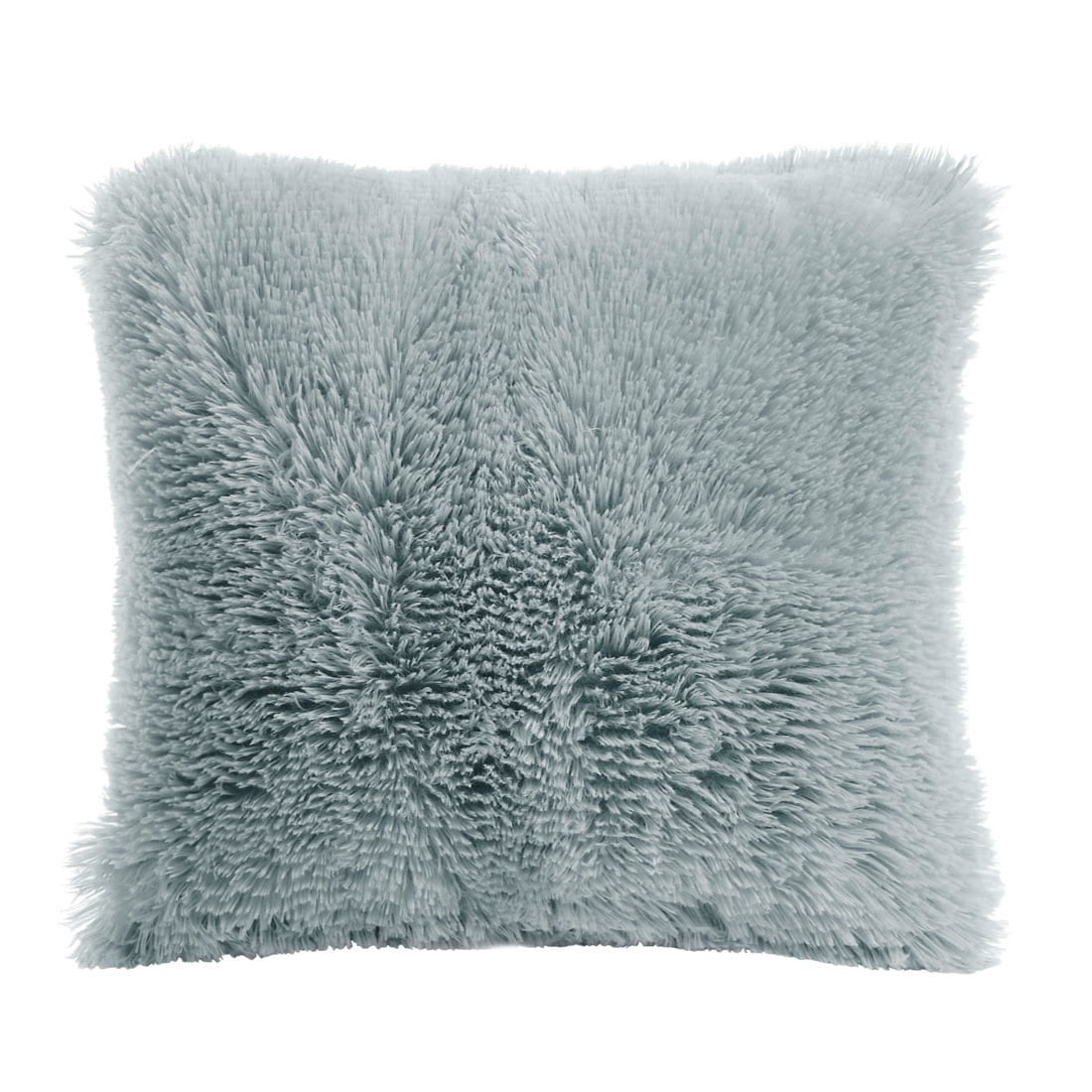 PiccoCasa Square Faux Fur Polyester Modern Decorative Throw Pillow