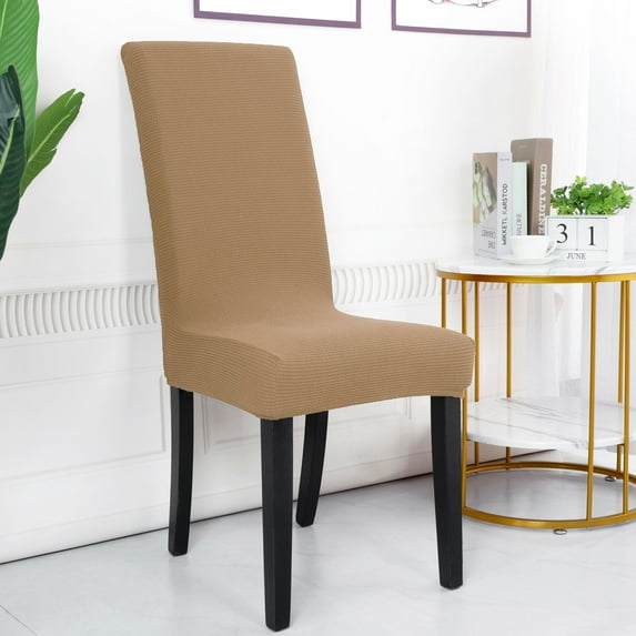 PiccoCasa Stretch Polyester Spandex Chair Cover, X-Large Camel Color