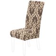thumbnail image 1 of PiccoCasa Stretch Washable Chair Slipcover Short Floral Dining Chair Cover, #25, 1 of 6