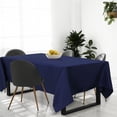 thumbnail image 1 of PiccoCasa Tablecloth Dining Table Cover for Indoor Outdoor Navy Blue 55"x80", 1 of 7