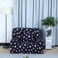 thumbnail image 1 of PiccoCasa Thick Stretch Sofa Cover 1 Seater Floral Couch Cover, Style 12, 1 of 8