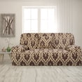 thumbnail image 1 of PiccoCasa Thick Stretch Sofa Cover 3 Seater Floral Print Couch Cover, Style 1, 1 of 7