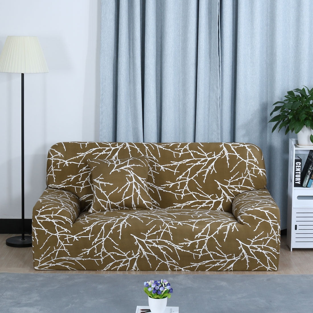 piccocasa-thick-stretch-sofa-cover-3-seater-floral-print-couch-cover