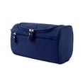 thumbnail image 1 of PiccoCasa Travel Oxford Cloth Toiletry Makeup Cosmetic Bag, Dark Blue, 1 of 8