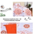 thumbnail image 1 of PiccoCasa Twin 2Pcs Bohemian Orange All-Season Comforter Set for Bedroom, 1 of 8