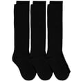 thumbnail image 1 of Piccolo Hosiery Girls Cable Knee High Socks 3-Pack(Black 7/8), 1 of 2