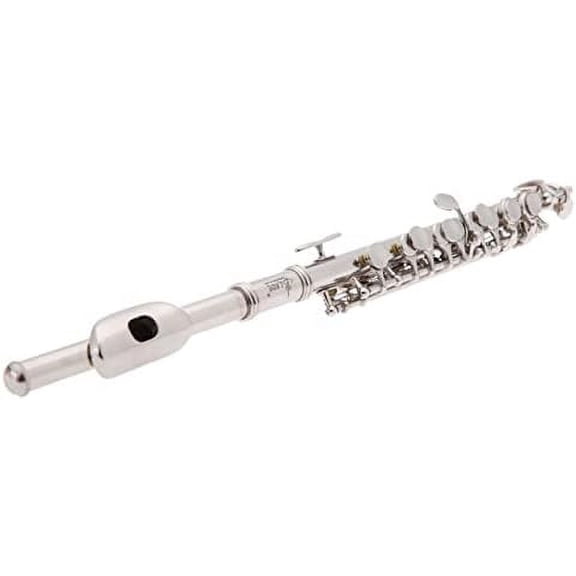 Piccolo Ottavino Silver Plated C Key Cupronickel with Cloth Screwdriver Padded Box,Piccolo Ottavino