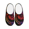 thumbnail image 1 of Picia A Bright Abstract for Women's Lamb-hug Comfy Fleece House Slippers Memory Foam, Slip-on House Shoes Indoor Outdoor-44/45, 1 of 7