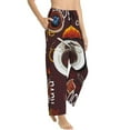 thumbnail image 1 of Picia A Cup Of Black Coffee On A Saucer Womens Soft Woven Cotton Elastic Waistband Sleep Pajama Pant Lounge Sleep Pant With Pockets And Drawstring-, 1 of 9