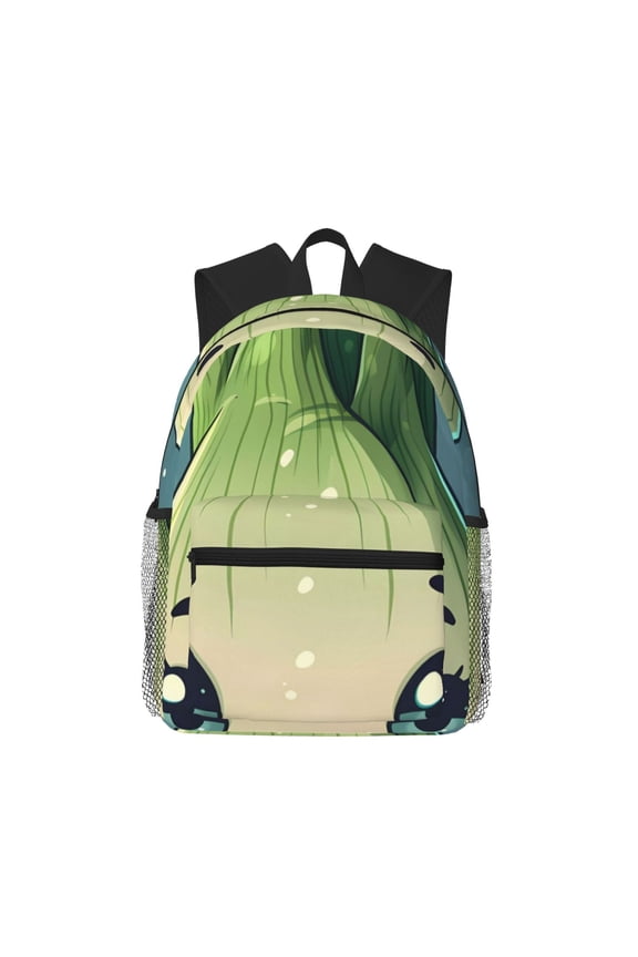 Adorable Kawaii Fennel Character Large Capacity Backpack Classic Style Backpack Casual Backpack Water-Resistant School Work Travel Outdoor Backpack