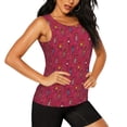 thumbnail image 1 of Picia African Women Bearing Clay Pots Pattern Women's Workout Tank Top,Breathable Activewear,Slim Fit Athletic Top,Versatile Workout Moisture-wicking top-Medium, 1 of 9