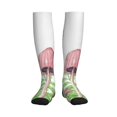 thumbnail image 1 of Picia Amanita Fly Agaric Printed Sports Compression Socks - 15-20mmHg Graduated Compression, High-Performance Soft and Breathable Socks for Men and Women, 1 of 5