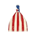 thumbnail image 1 of Picia America Flags2 Printed Preemie Hats for Baby Girls Cotton Premature Knot Hats Newborn Hospital Cap Warm Knot Beanie Nicu for Preemie Girls and Boys, 1 of 6